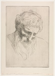 Leder av en mann. av Alphonse Legros