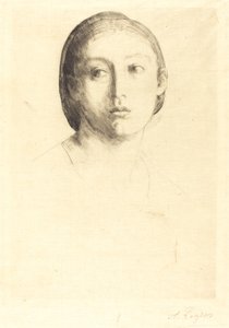 Leder av en ung jente av Alphonse Legros
