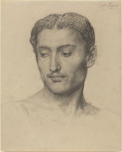 Leder for en ung mann av Alphonse Legros
