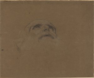 Leder av en gammel mann av Alphonse Legros
