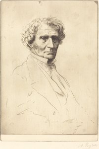 Hector Berlioz. av Alphonse Legros