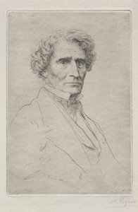 Hector Berlioz av Alphonse Legros