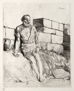 Jobb (første plate) av Alphonse Legros