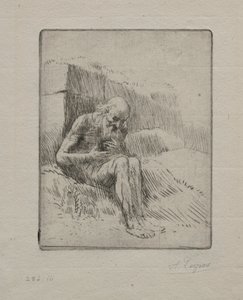 Jobb (andre plate) av Alphonse Legros