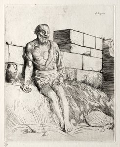 Job First Plate. av Alphonse Legros