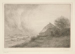 Hytta på Åsen av Alphonse Legros