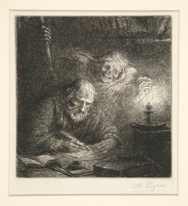 Døden og filosofen av Alphonse Legros