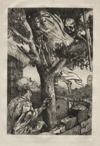 Død i pæretreet. av Alphonse Legros