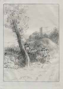 Landskap av Alphonse Legros