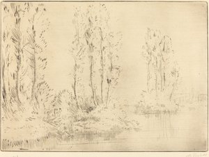 Landskap Landskap. av Alphonse Legros