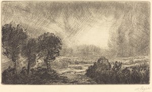 Landskap med Storm Paysage d