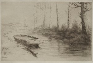 Kanalen: Morgeneffekt av Alphonse Legros