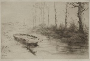 The Channel: Morning Effect. av Alphonse Legros