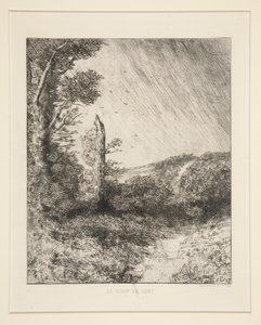 Le Coup de Vent (Vindkastet) av Alphonse Legros
