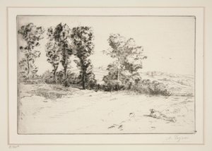 Le pre ensoleille (Eng i solskinn) av Alphonse Legros