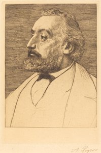 Leon Gambetta, 2. plate av Alphonse Legros