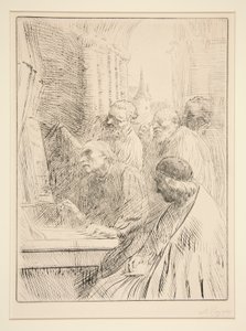 Munkene ved L av Alphonse Legros