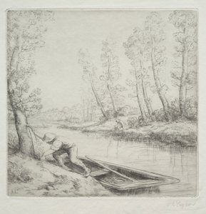 Morning on the River Morning on the River. av Alphonse Legros