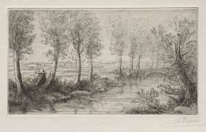 Nær møllen av Alphonse Legros