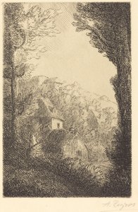 Gamle Chateau av Alphonse Legros