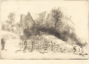 Old Inn En gammel kro. av Alphonse Legros