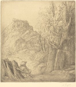 Gamle landsbyen av Alphonse Legros