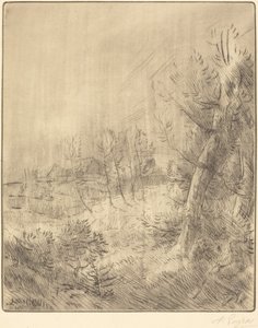 Old Village Old Town. av Alphonse Legros