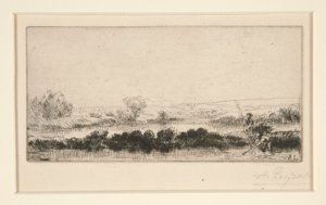 Landsbygden i Tourbieres: I myrene av Alphonse Legros