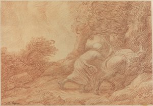 Bonde og Ass. av Alphonse Legros