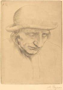Bonde i en rund hatt Bonde i en rund hatt. av Alphonse Legros