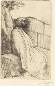 Å filosofere (Filosofen) av Alphonse Legros