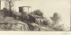 Duetårn av Alphonse Legros