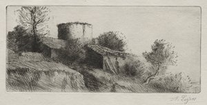 Duetårnet av Alphonse Legros