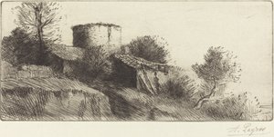 Duetårn Duetårnet. av Alphonse Legros