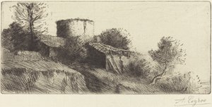 Duetårn Duetårnet. av Alphonse Legros