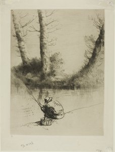 Pole Fisherman av Alphonse Legros