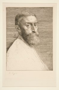 Portrett av E.J. Poynter, Esq. av Alphonse Legros