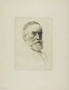 Portrett av G. F. Watts, R.A. av Alphonse Legros