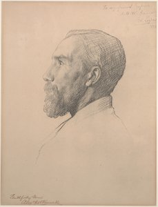 Portrett av professor Alexander Kennedy av Alphonse Legros