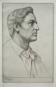 Portrett av Sir Charles Holroyd av Alphonse Legros