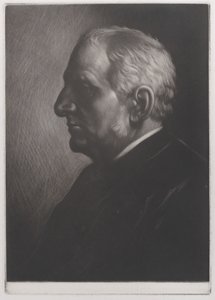 Portrett av Sir Francis Seymour Haden, 1881. av Alphonse Legros
