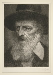 Portrett av Tennyson av Alphonse Legros