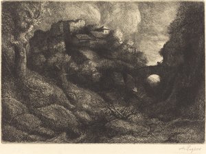 Minne om Italia (Souvenir d'Italie) av Alphonse Legros