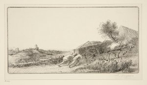 Å bringe inn Hay av Alphonse Legros
