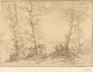 Laksefisker Laksefiskeren. av Alphonse Legros