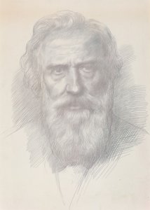Selvportrett av Alphonse Legros