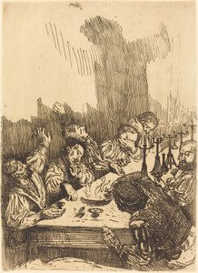 Skygge (Ombre) av Alphonse Legros