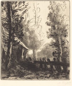 Shed Le hangar. av Alphonse Legros