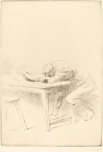 Siesta av en arbeider Siesta av en arbeider. av Alphonse Legros