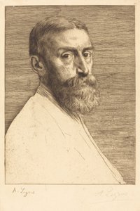 Sir E.J. Poynter, P.R.A., 1877. av Alphonse Legros